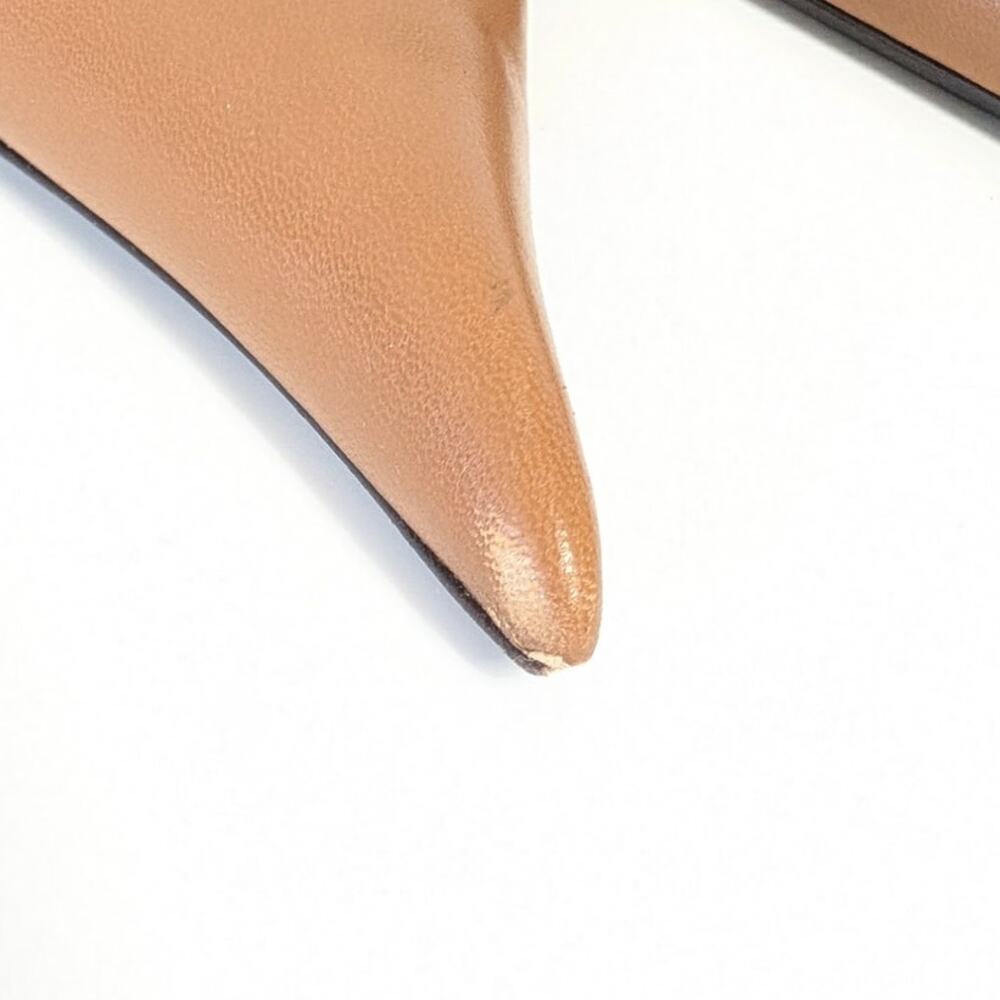 Saint Laurent Élysée 105 Pumps Womens EU40/US10 Smooth Leather Stiletto Heels - Picture 3 of 15